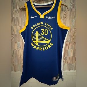 Men’s Golden State Warriors Stephen Curry NBA Authentics Icon Edition Size 48.